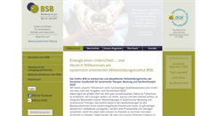 Desktop Screenshot of bsb-institut.de